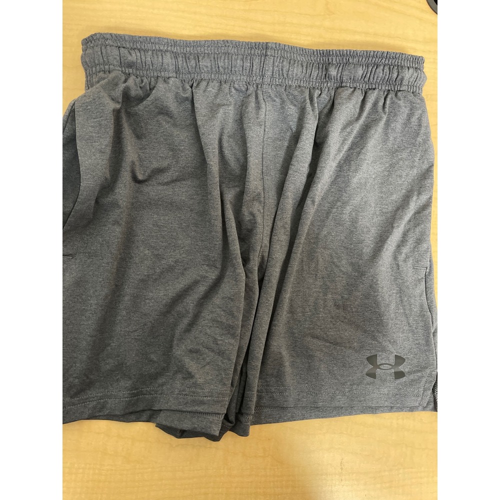 Under Armour Mens HeatGear Loose Fit Athletic Shorts Gray M 6005118